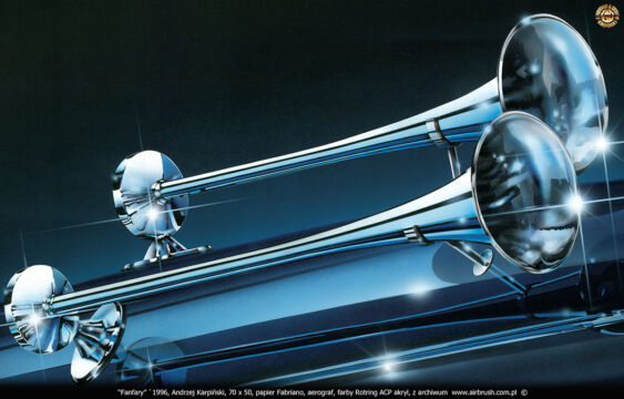 1996.06.03 – FANFARY – MALARSTWO AIRBRUSH – JUMBO-FISCHER HAMBURG NIEMCY