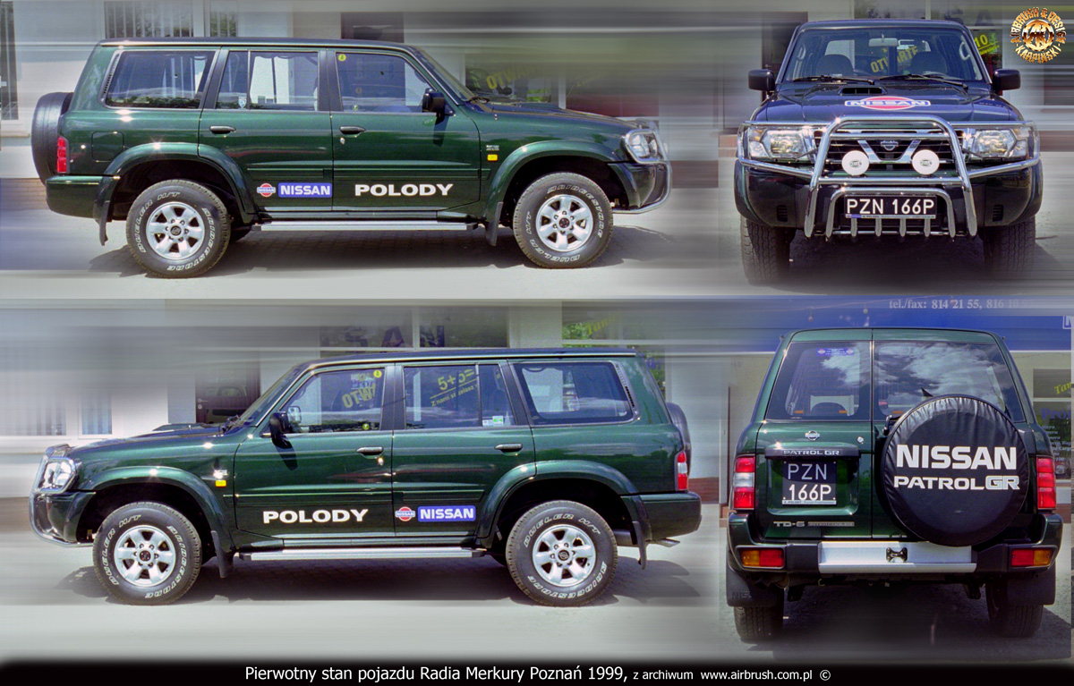 Pierwotny wygląd pojazdu przed realizacją reklmy.