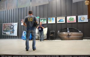 “Ucho van Gogha”, wernisaż Andrzeja Karpińskiego - finał konkursu airbrush, 06.09.2008r. - RCK w Kołobrzegu, z archiwum  www.airbrush.com.pl  ©