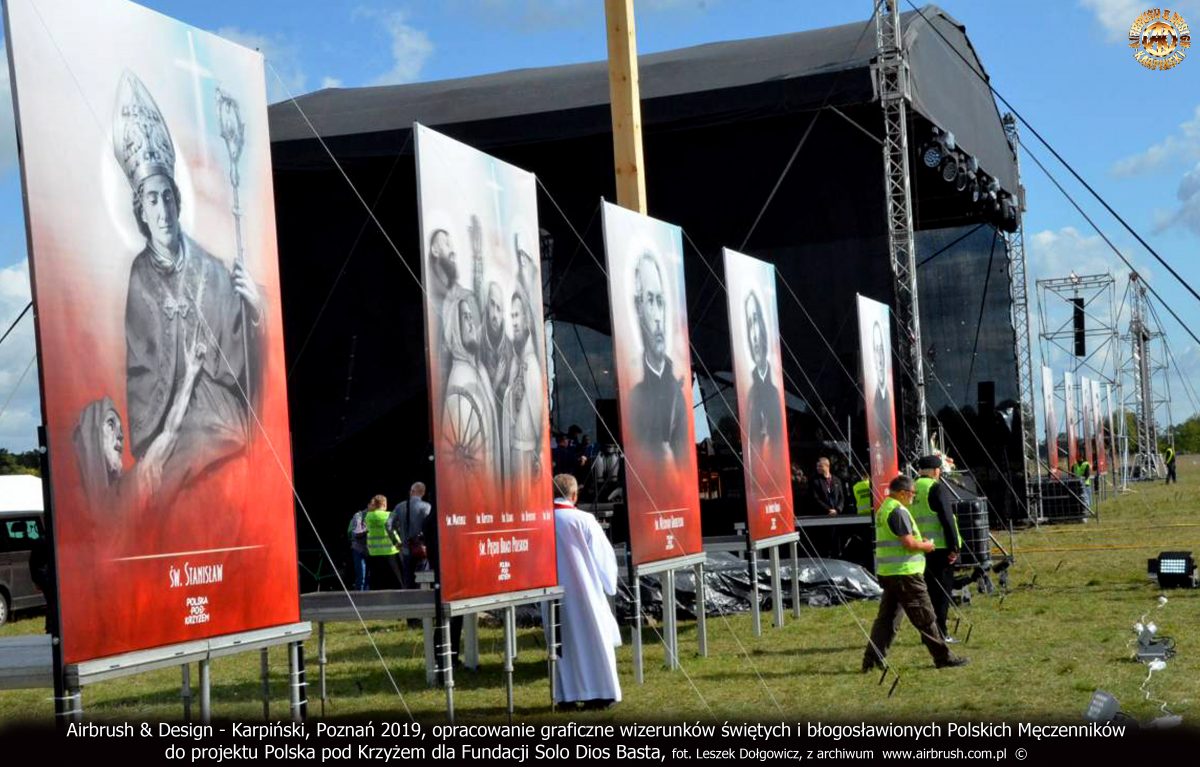 Meczennicy Polscy dla Polska pod Krzyżem.