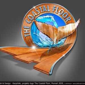 THE COASTAL FLOOR (USA) – LOGO I GRAFIKA CYFROWA