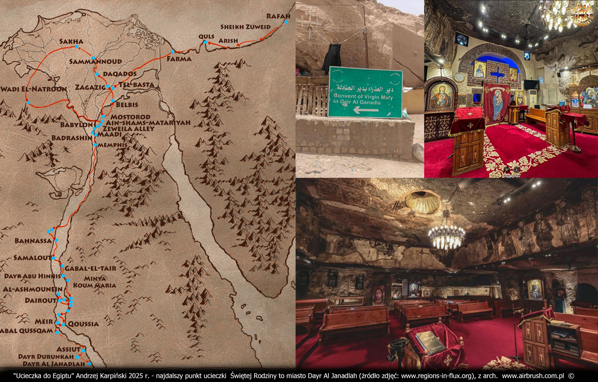 2025-08-07-Andrzej-Karpinski-obraz-Ucieczka-do-Egiptu-Swieta-Rodzina-82-122-02-mapa-trasa-kosciol-jaskiniowy