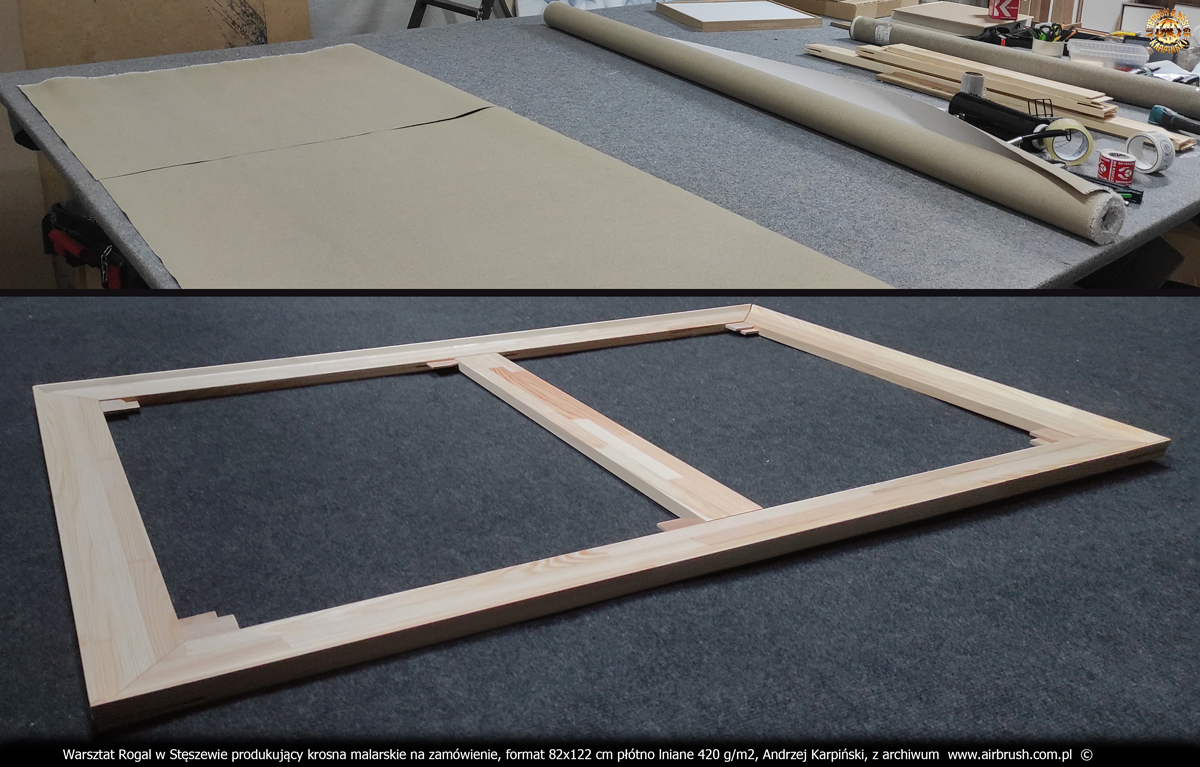 2025 sierpnia 8 Andrzej Karpiński Ucieczka do Egiptu Święta Rodzina format 82x122 cm krosno i płótno z firmy Rogal