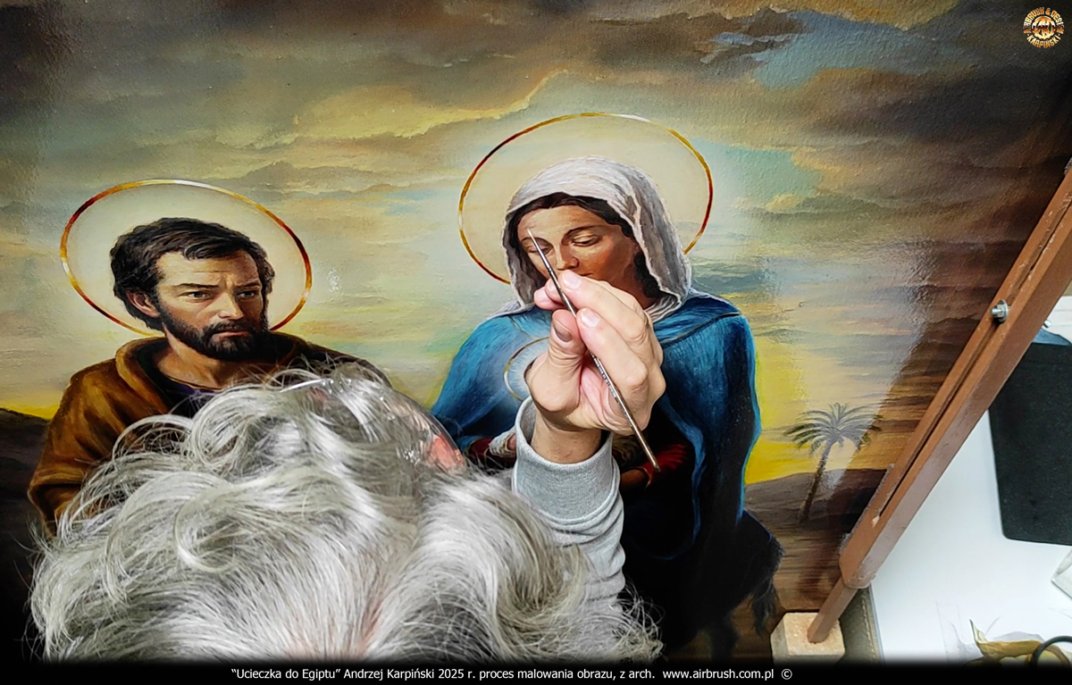2025-08-07-Andrzej-Karpinski-obraz-Ucieczka-do-Egiptu-Swieta-Rodzina-82-122-31-portret-sw-Jozefa-i-Maryi