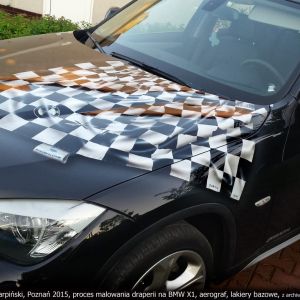 BMW X1 – PROJEKT I WYKONANIE GRAFIKI W TECHNICE AIRBRUSH
