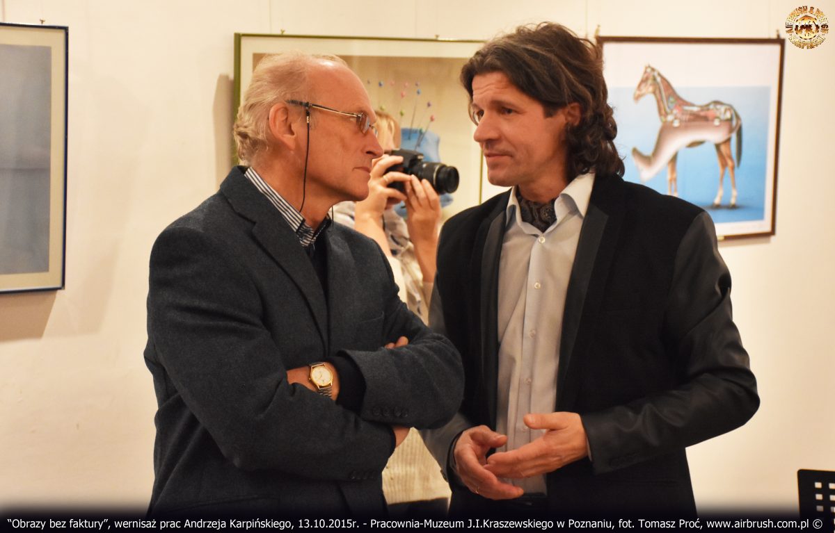 wystawa Obrazy bez faktury 2015, Pracownia-Muzeum Kraszewskiego Poznań