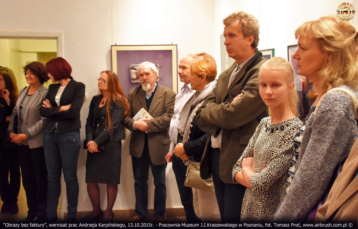 Obrazy bez faktury, wernisaż, 13.10.2015r. Muzeum J.I.Kraszewskiego w Poznaniu