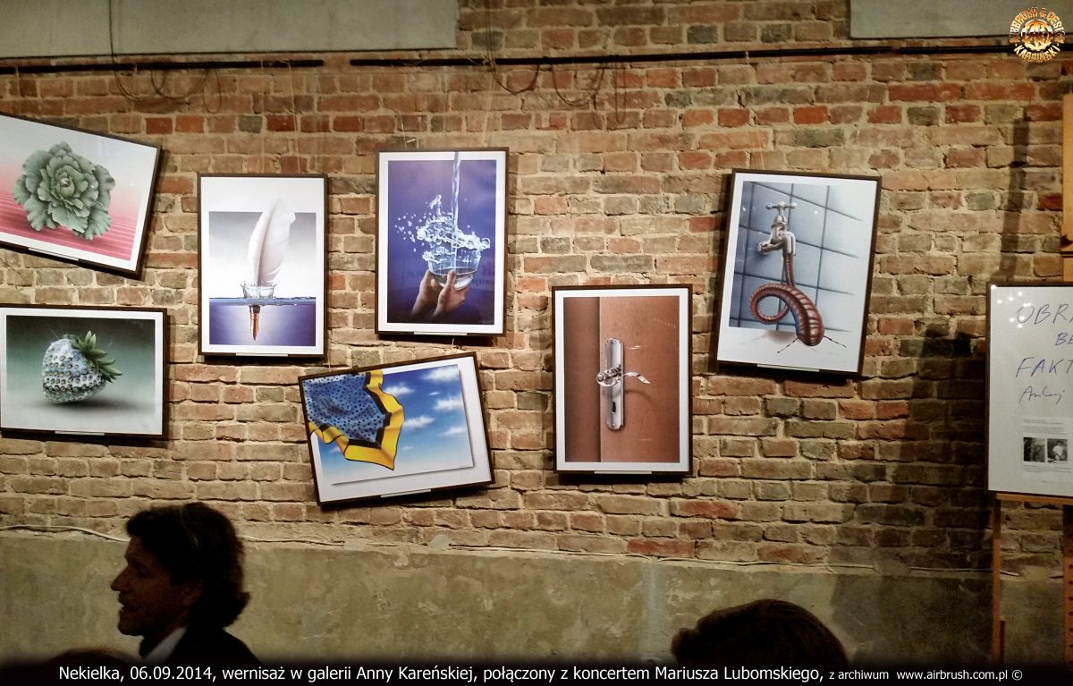 "Obrazy bez Faktury" - wystawa malarstwa Andrzeja Karpińskiego