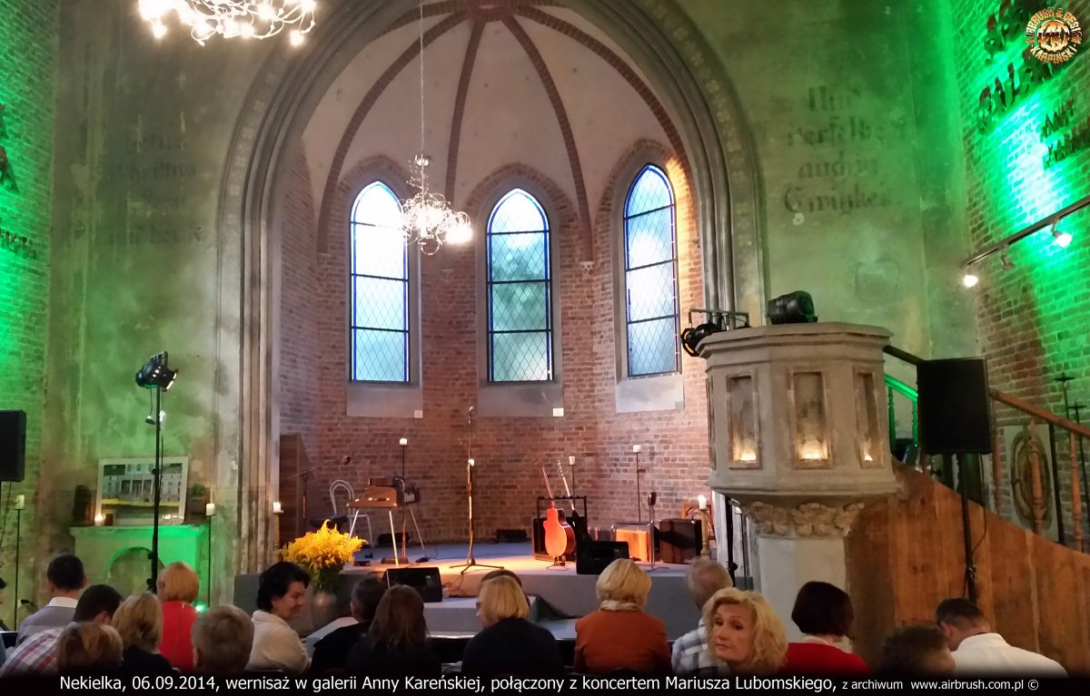 "Obrazy bez Faktury" - wystawa malarstwa Andrzeja Karpińskiego