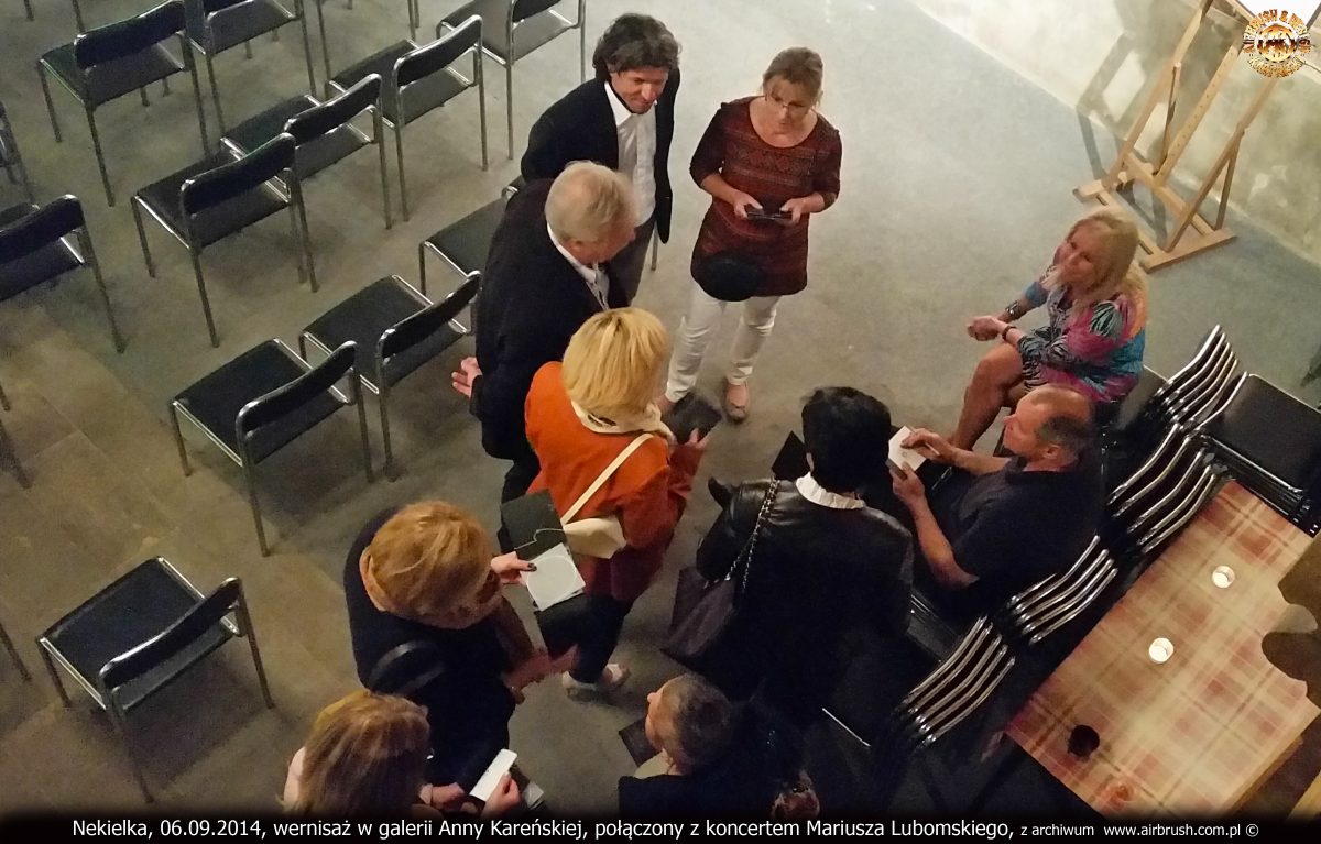 "Obrazy bez Faktury" - wystawa malarstwa Andrzeja Karpińskiego