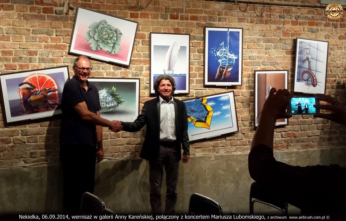 "Obrazy bez Faktury" - wystawa malarstwa Andrzeja Karpińskiego