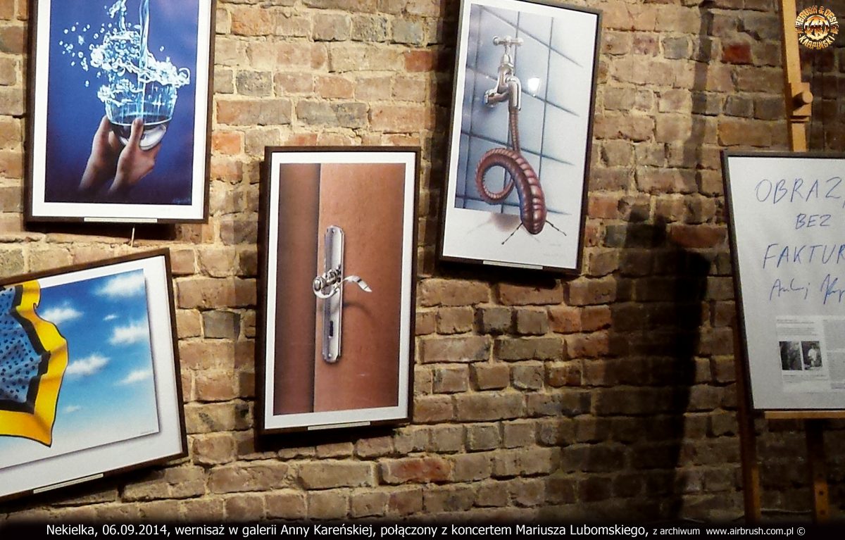 "Obrazy bez Faktury" - wystawa malarstwa Andrzeja Karpińskiego