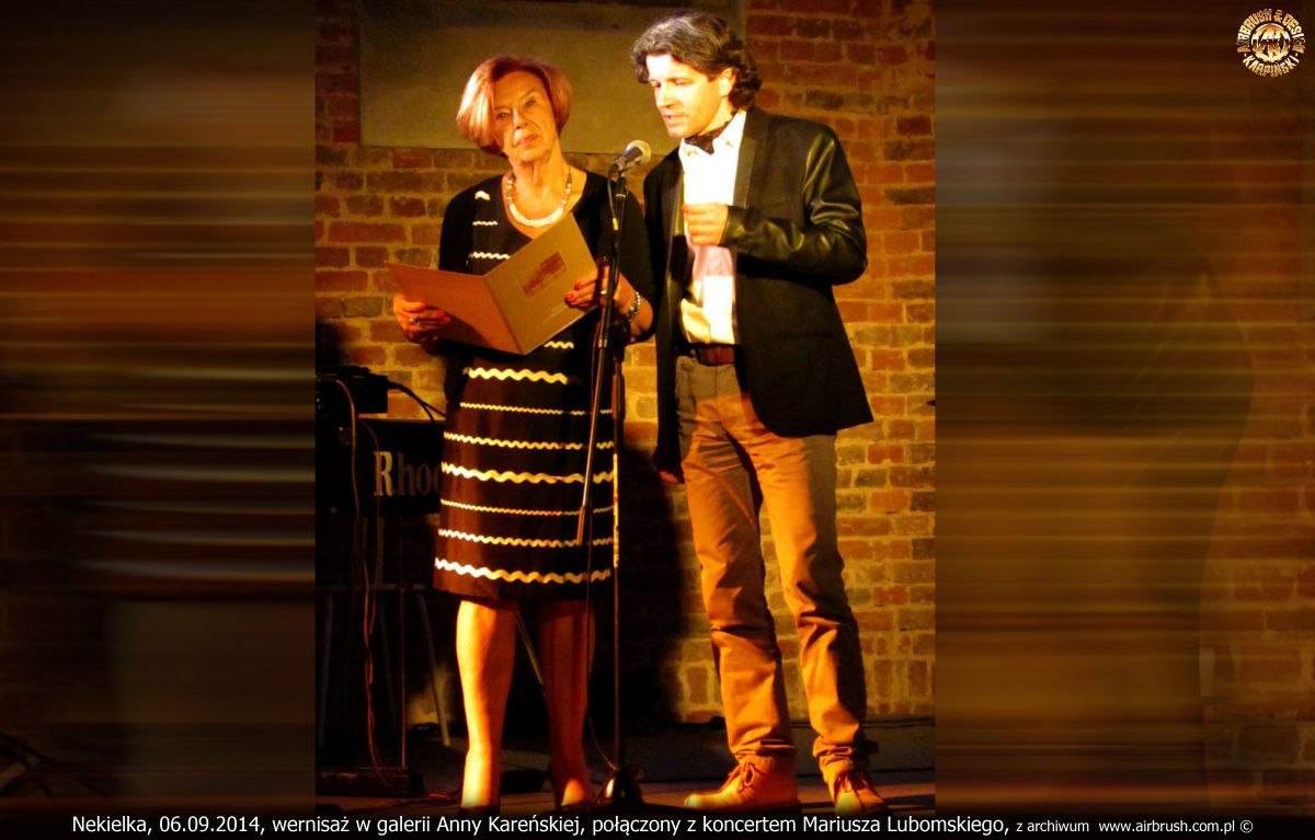 "Obrazy bez Faktury" - wystawa malarstwa Andrzeja Karpińskiego