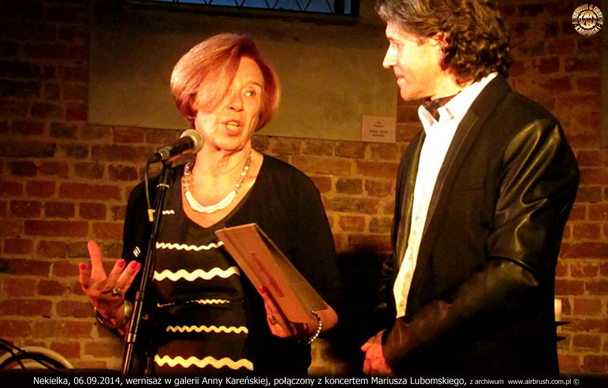 "Obrazy bez Faktury" - wystawa malarstwa Andrzeja Karpińskiego