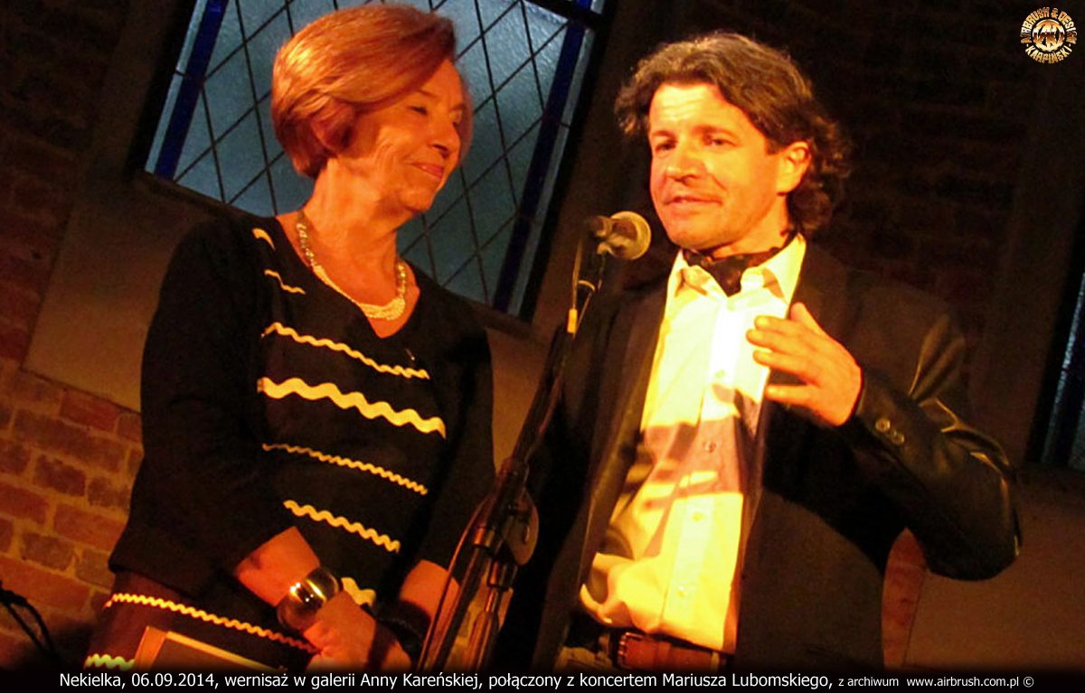 "Obrazy bez Faktury" - wystawa malarstwa Andrzeja Karpińskiego