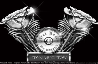 Steel Roses digital art ilustration